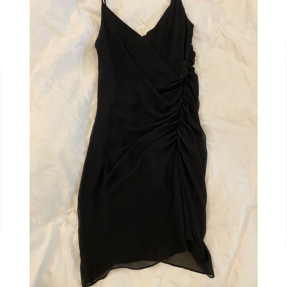 Rebecca Minkoff cinched cocktail dress